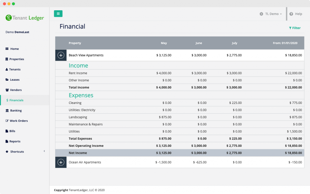 Property Management Software Accounting