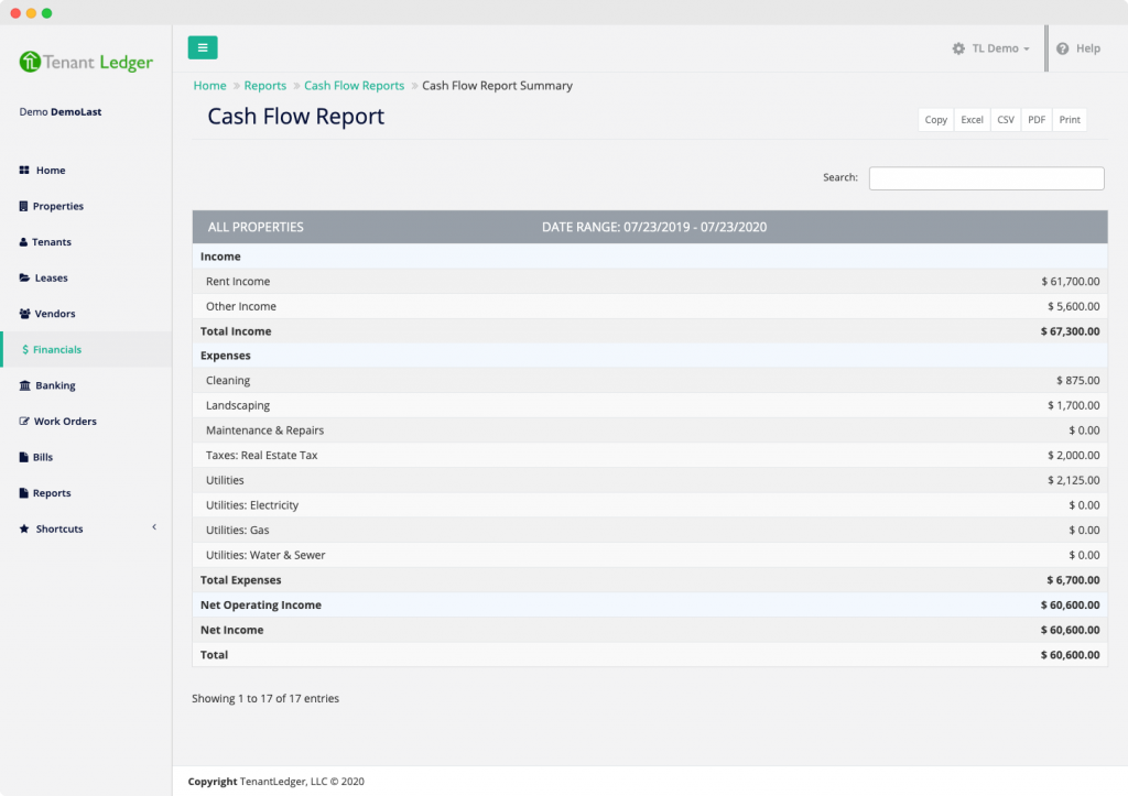 Property Management Report